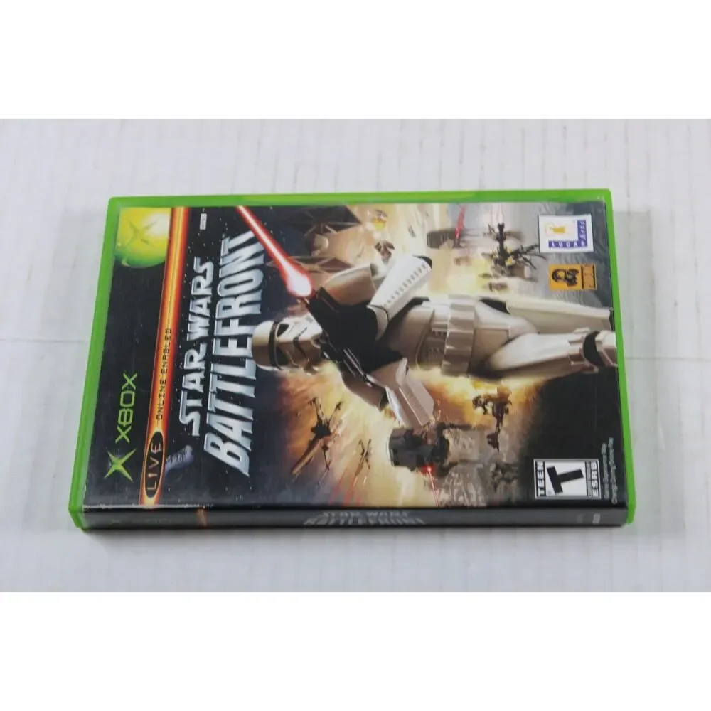 Star Wars: Battlefront (Microsoft Xbox, 2004) Authentic, Tested, Works